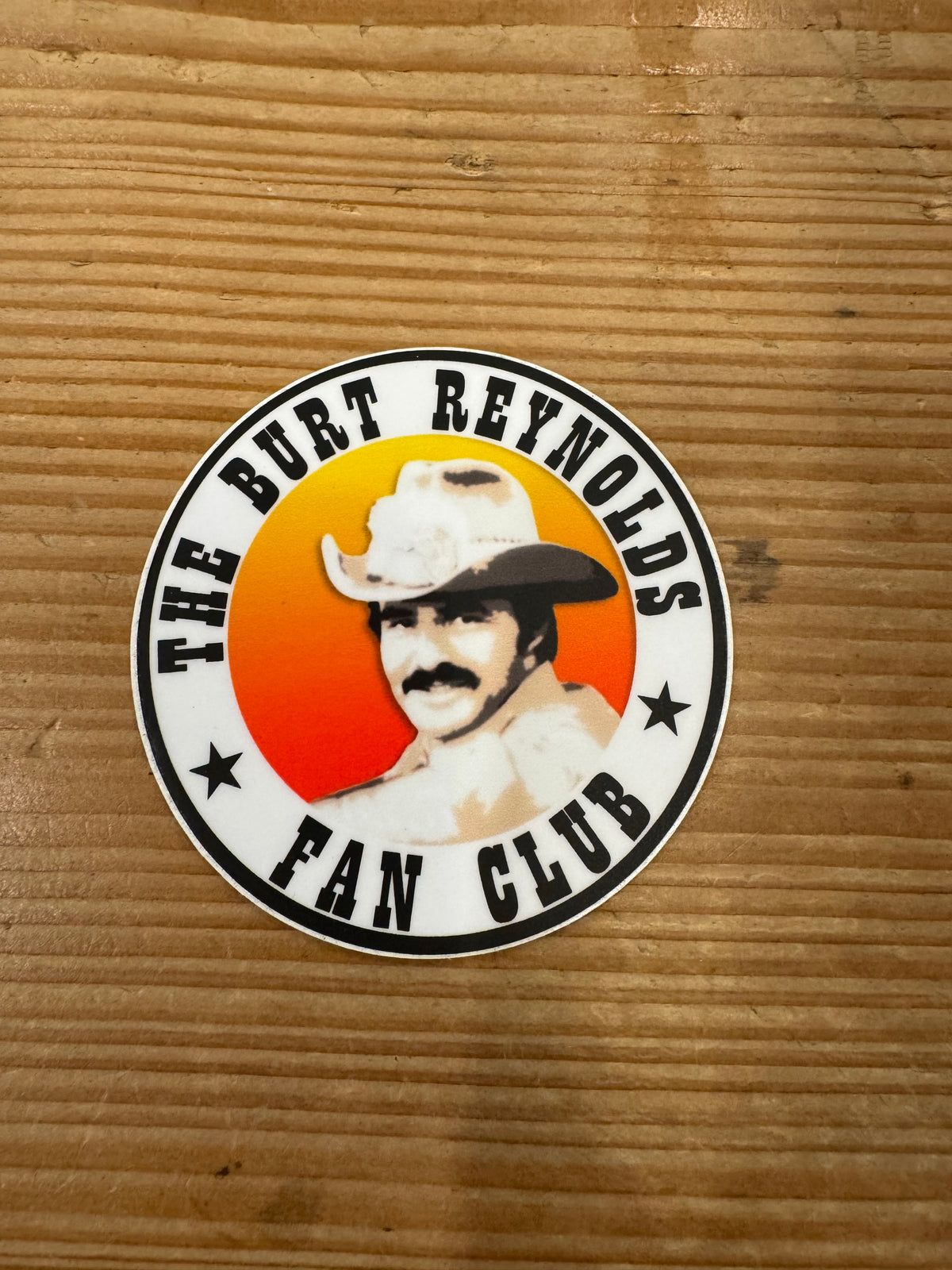Burt Reynolds Fan Sticker