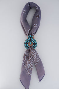 Cluster Western Concho Scarf Slide