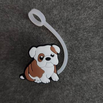 Bulldog Straw Topper