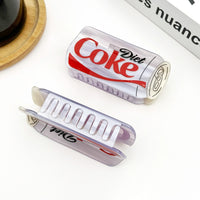 Diet Coke Bottle Hair Clip