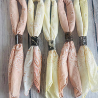 Citrus Hand Dyed Bandanas
