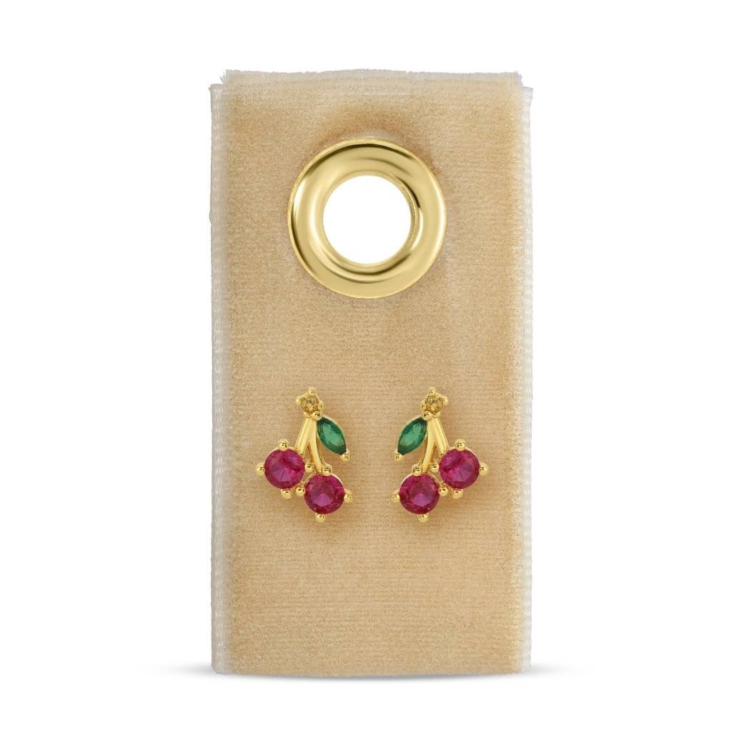 Cherry Charm Stud