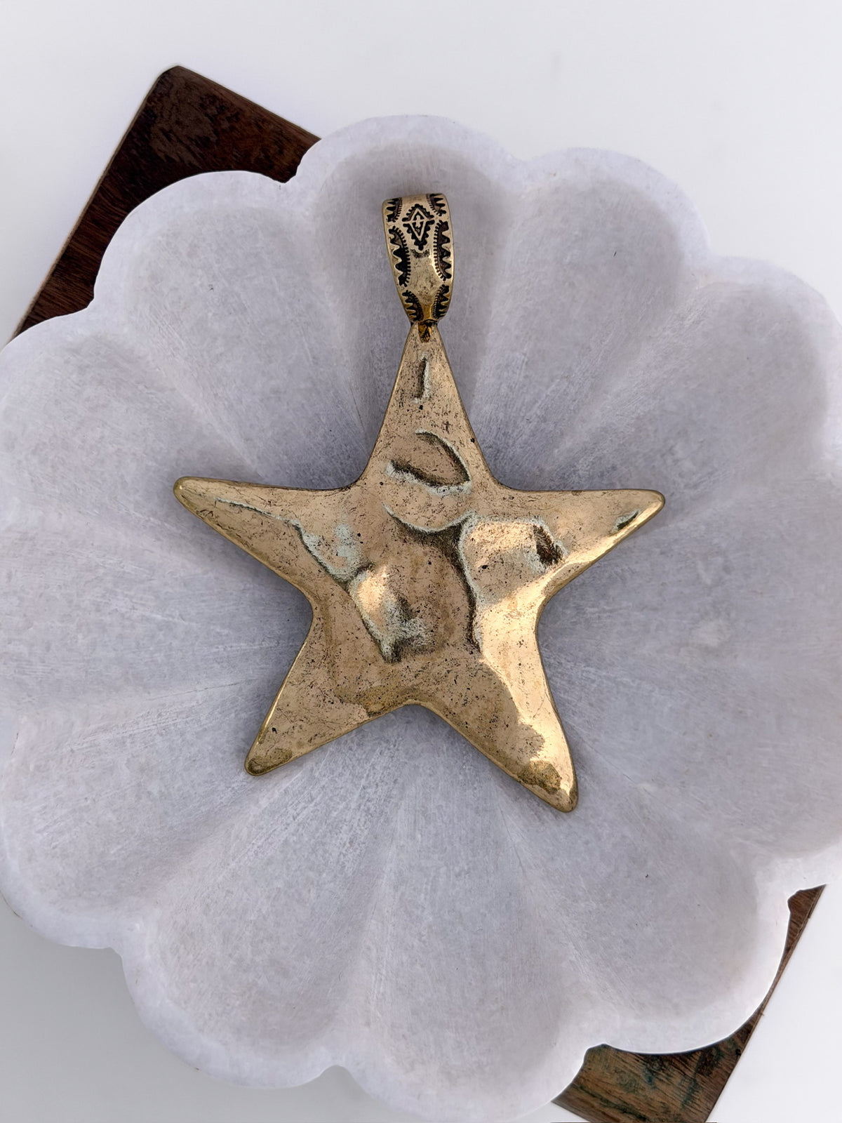 Gold Star Scarf Slide