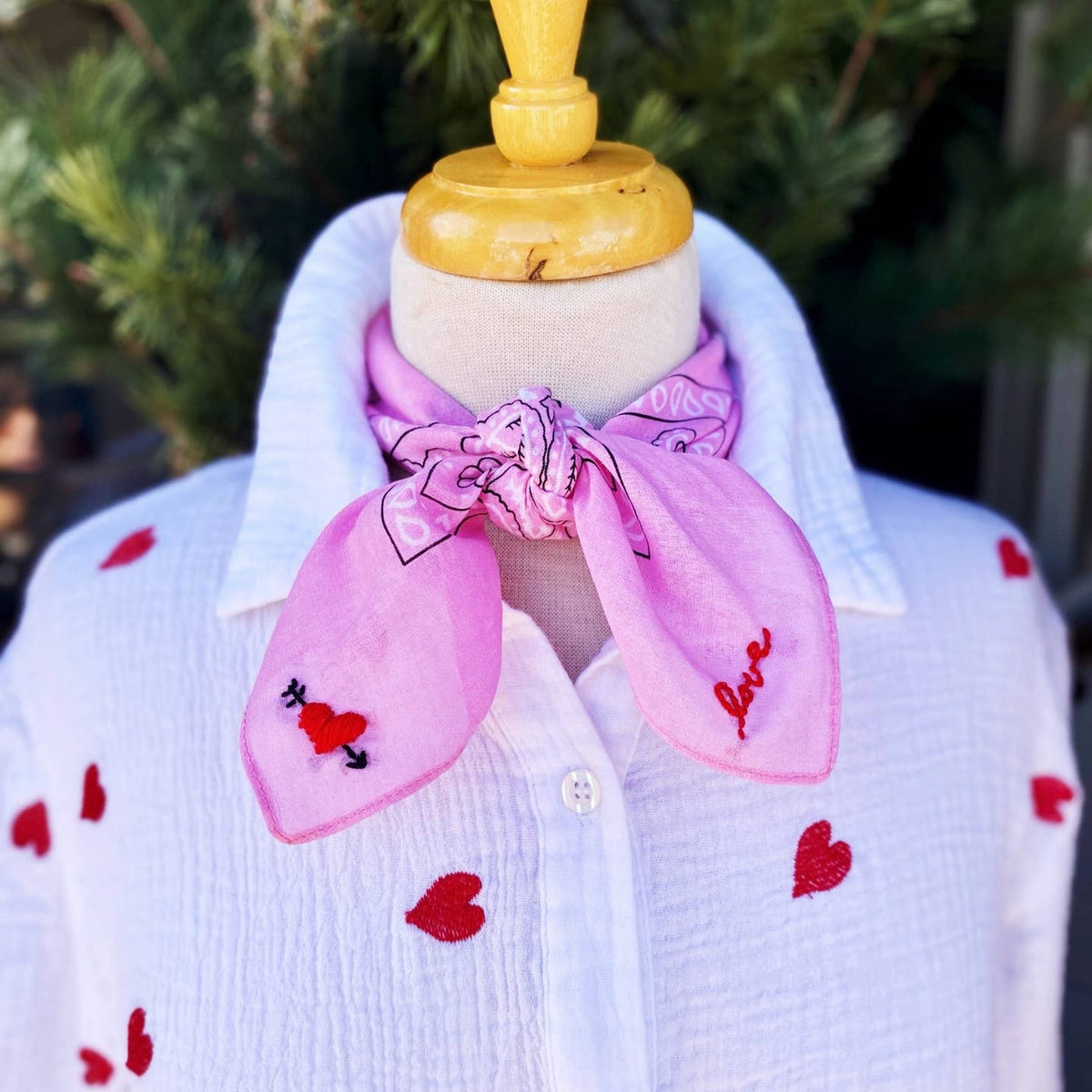 My Love Pink Bandana