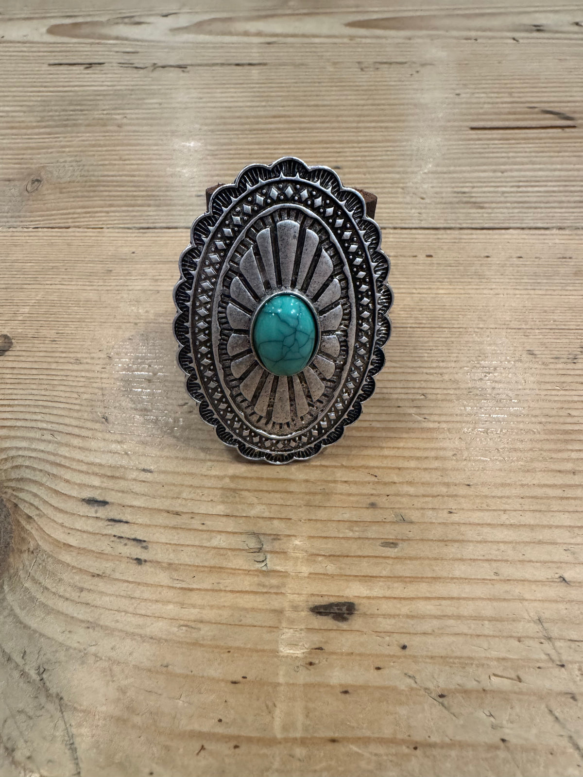 Western Concho Scarf Slide