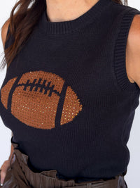 Go Team Football Sweater Top