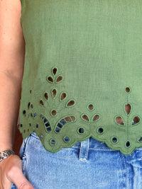 Willow Eyelet Top