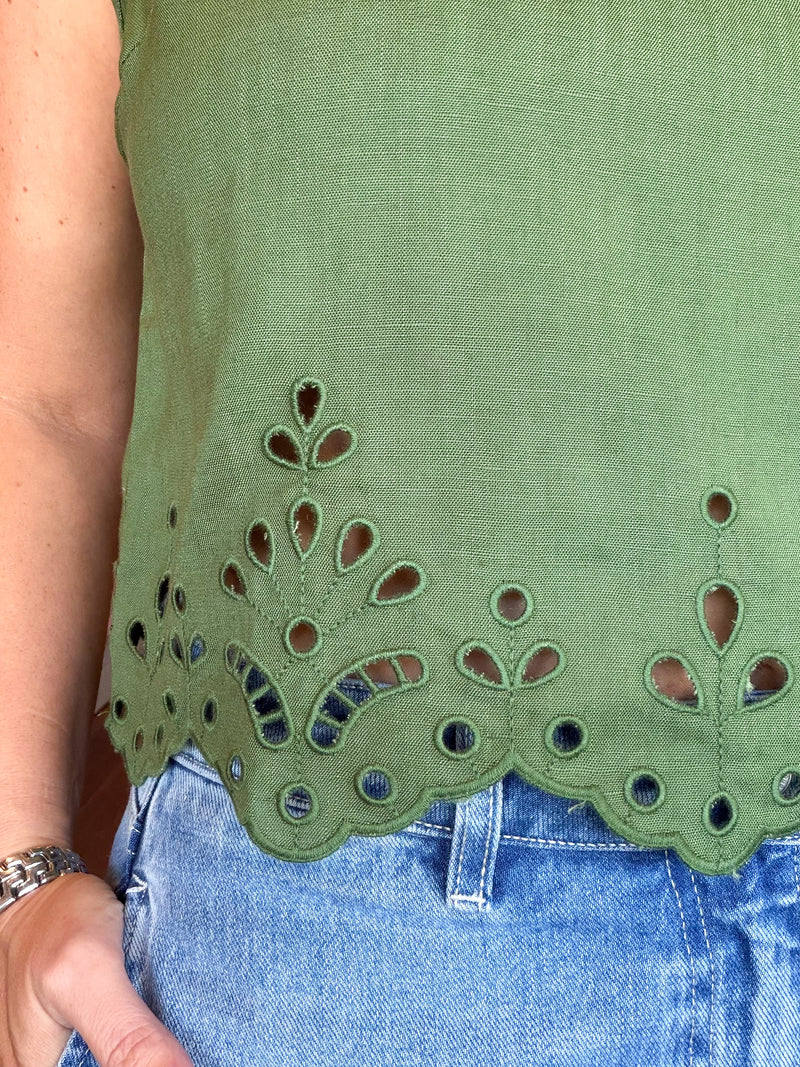 Willow Eyelet Top