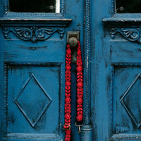 Kennedi Black & Red Adjustable Strap