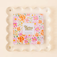 Square Scalloped Acrylic Frame