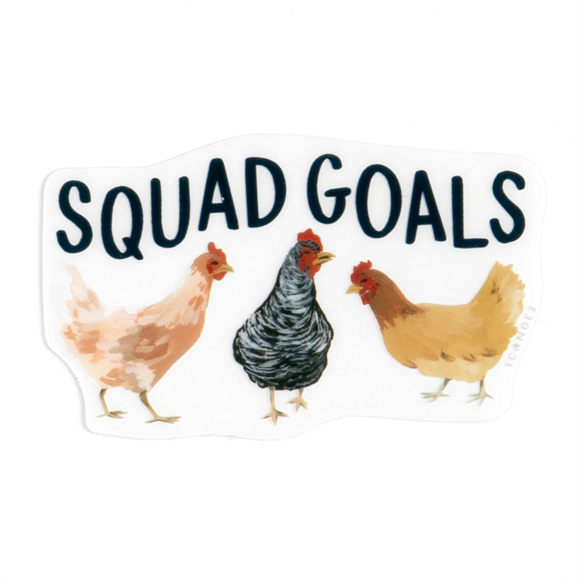 Squad Goals Sticker