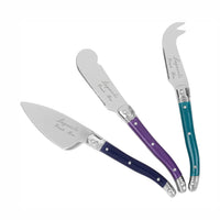 Laguiole Cheese Knives-Plum Rose