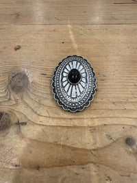 Western Concho Scarf Slide