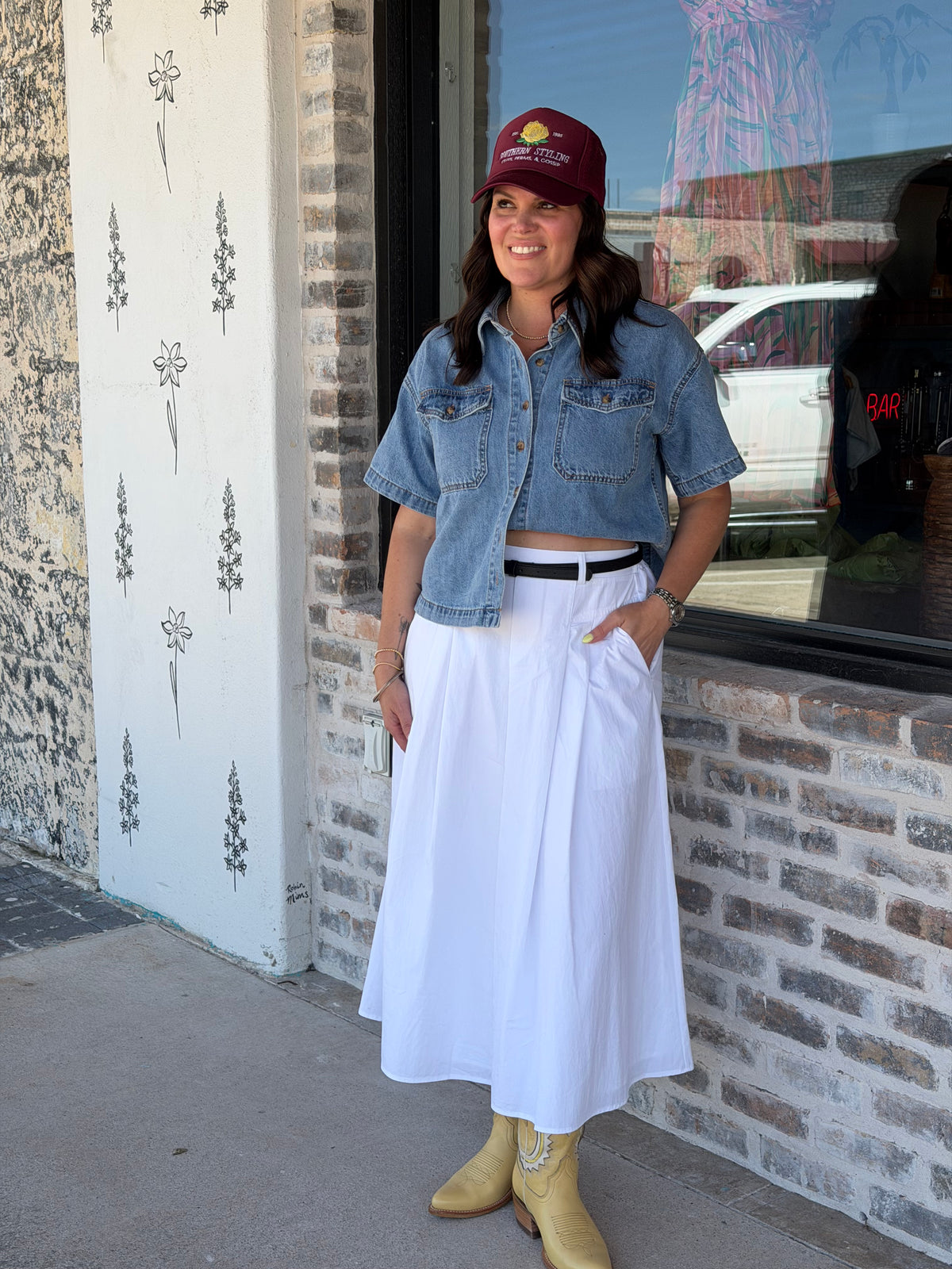 Denim Daze Denim Top