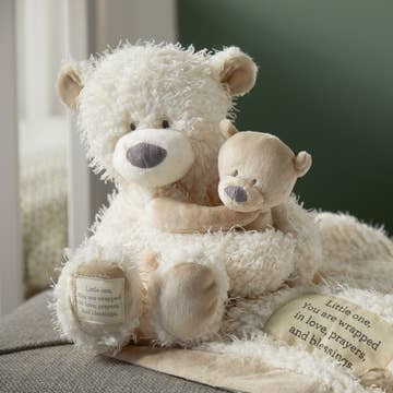 Wrapped In Prayer Baby Blanket