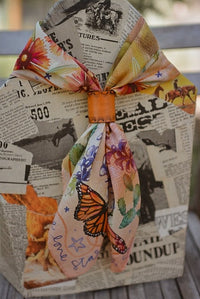 Heartland Series:The Lone Star State Inspired-Wild Rag Texas Silk Scarf