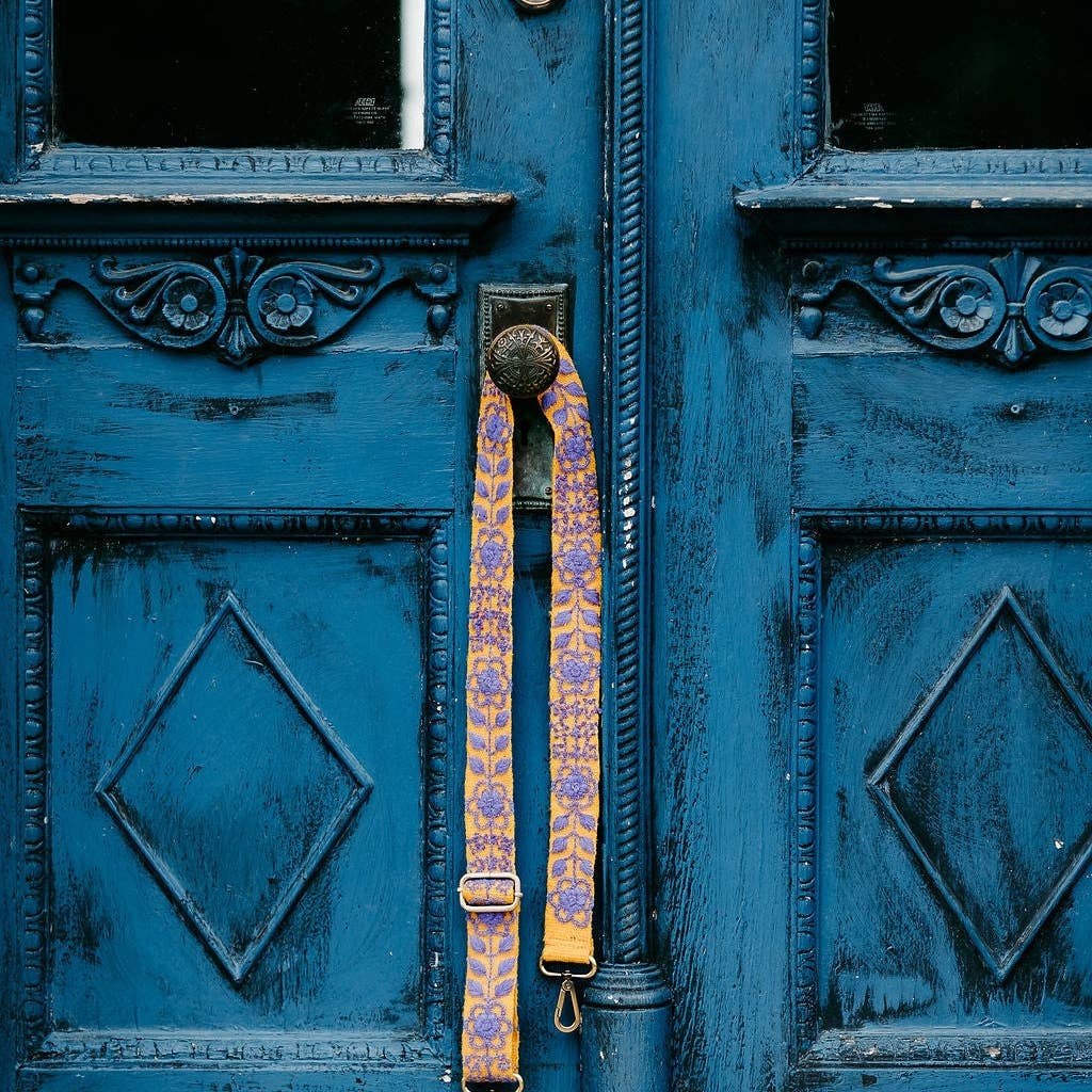 Arden Yellow & Purple Adjustable Strap