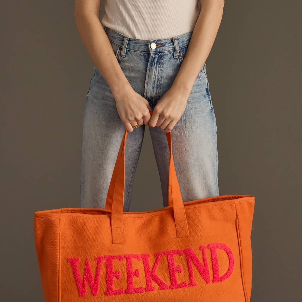 Weekend Woven Tote