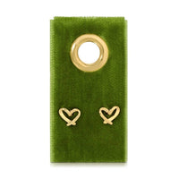 Love Note Heart Studs