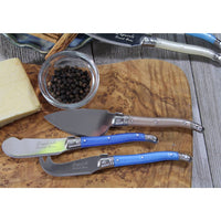 Laguiole Cheese Knives- Cream and Blue