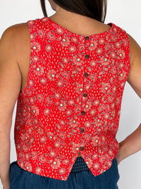 Firecracker Sleeveless Top