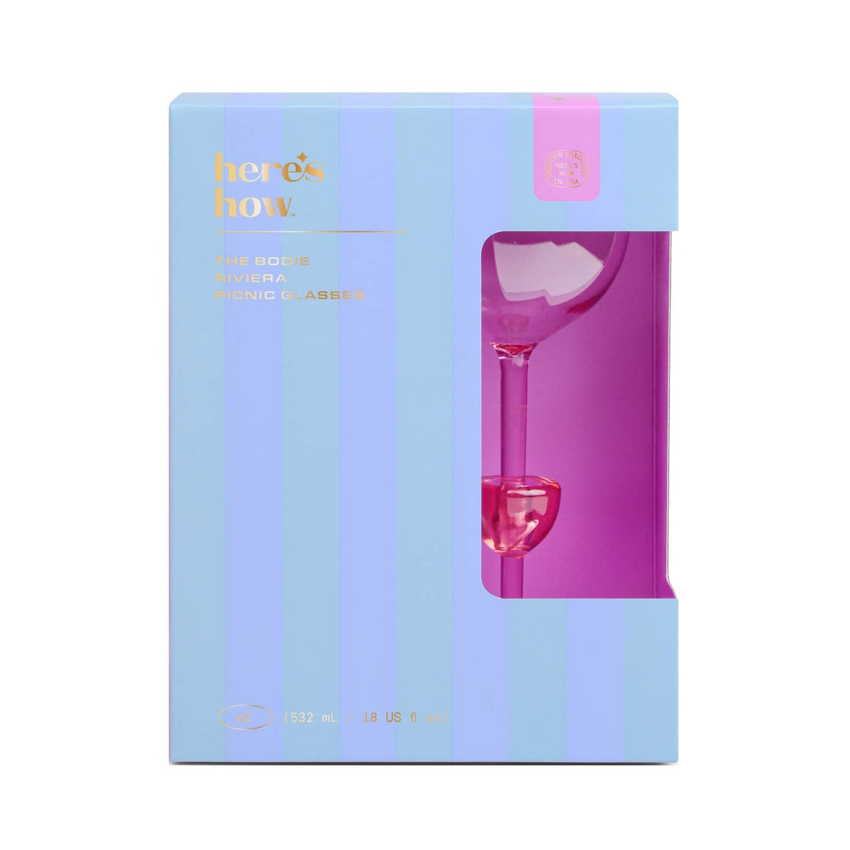 Riviera Glass Set of 2