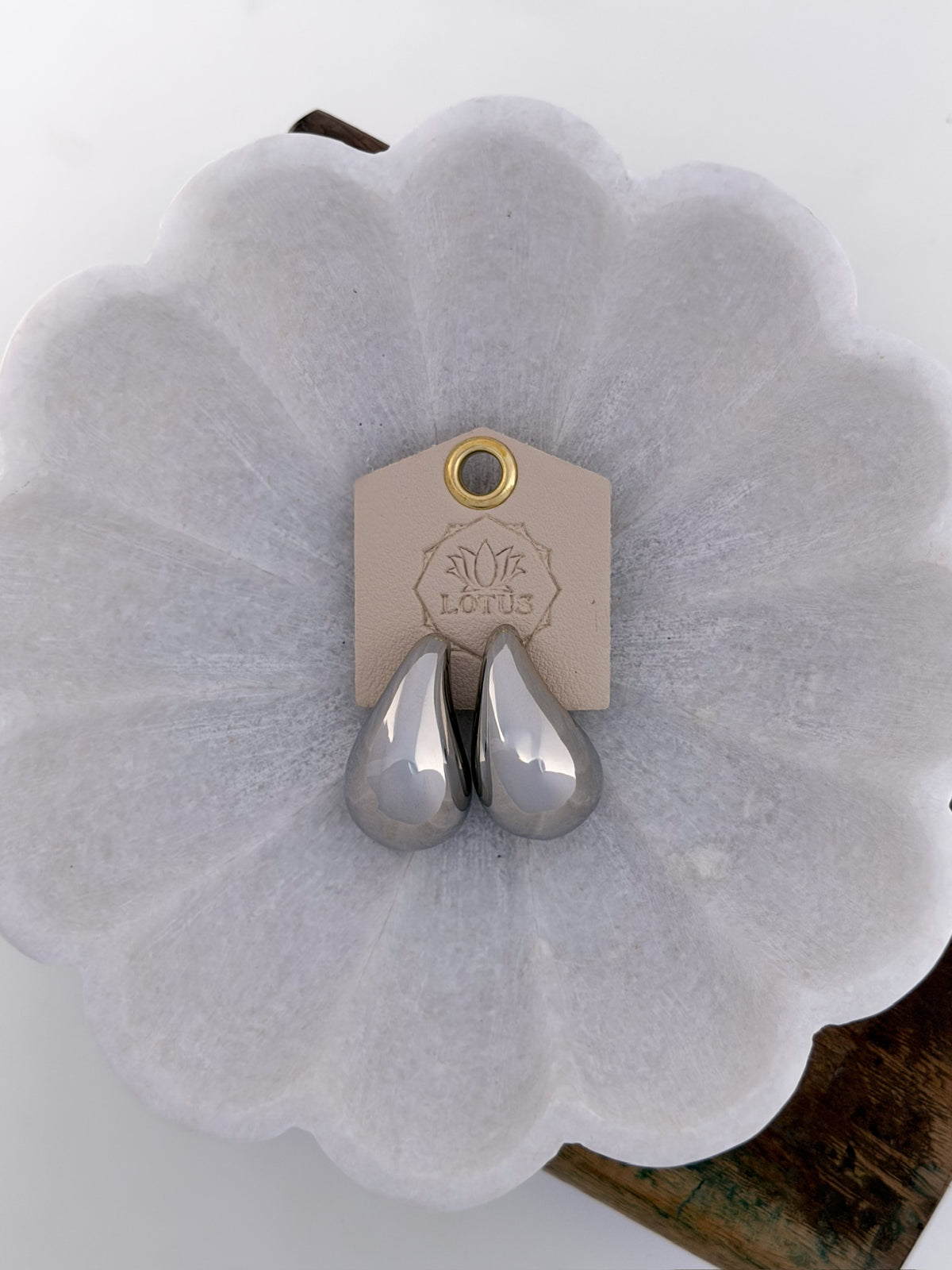 Amira Waterproof Earrings- Silver