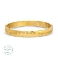 Tidal Texture Bangle-Water Resistant