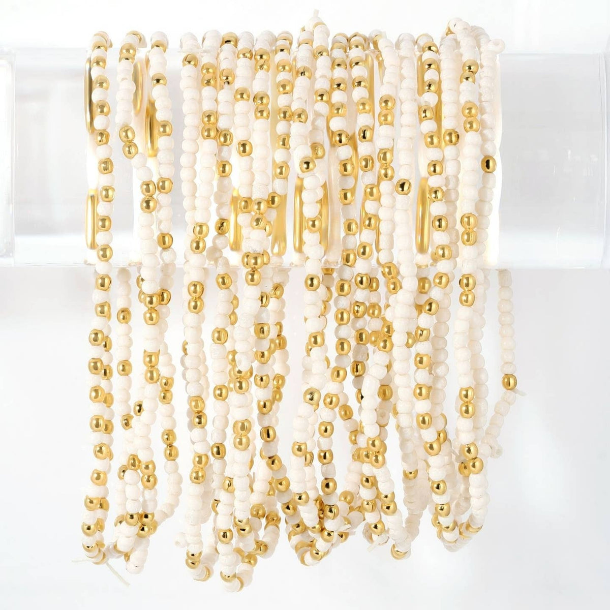 Beadeded 2mm Colored Bracelet- Set of 4