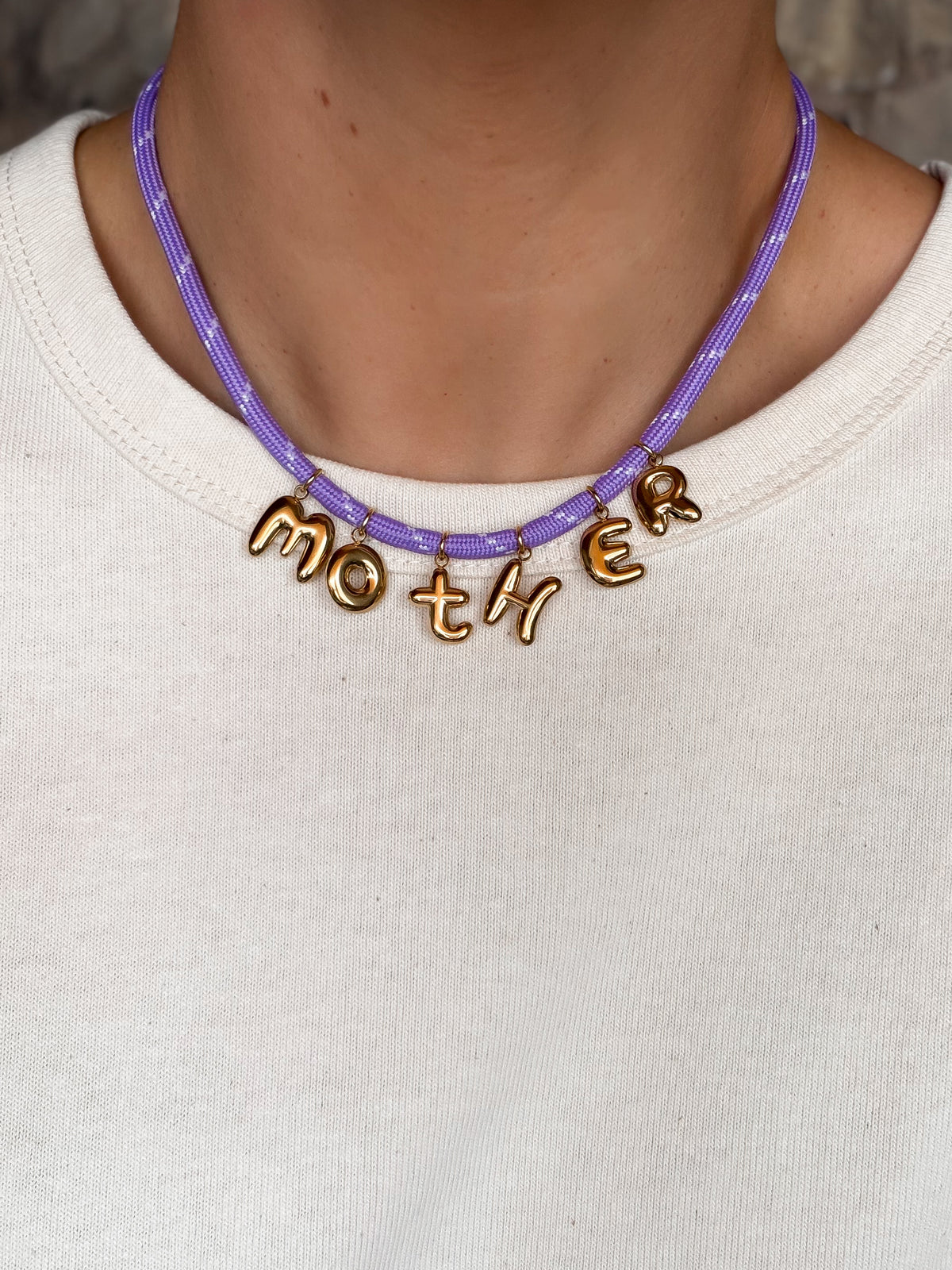 Mother Necklace - Lavender