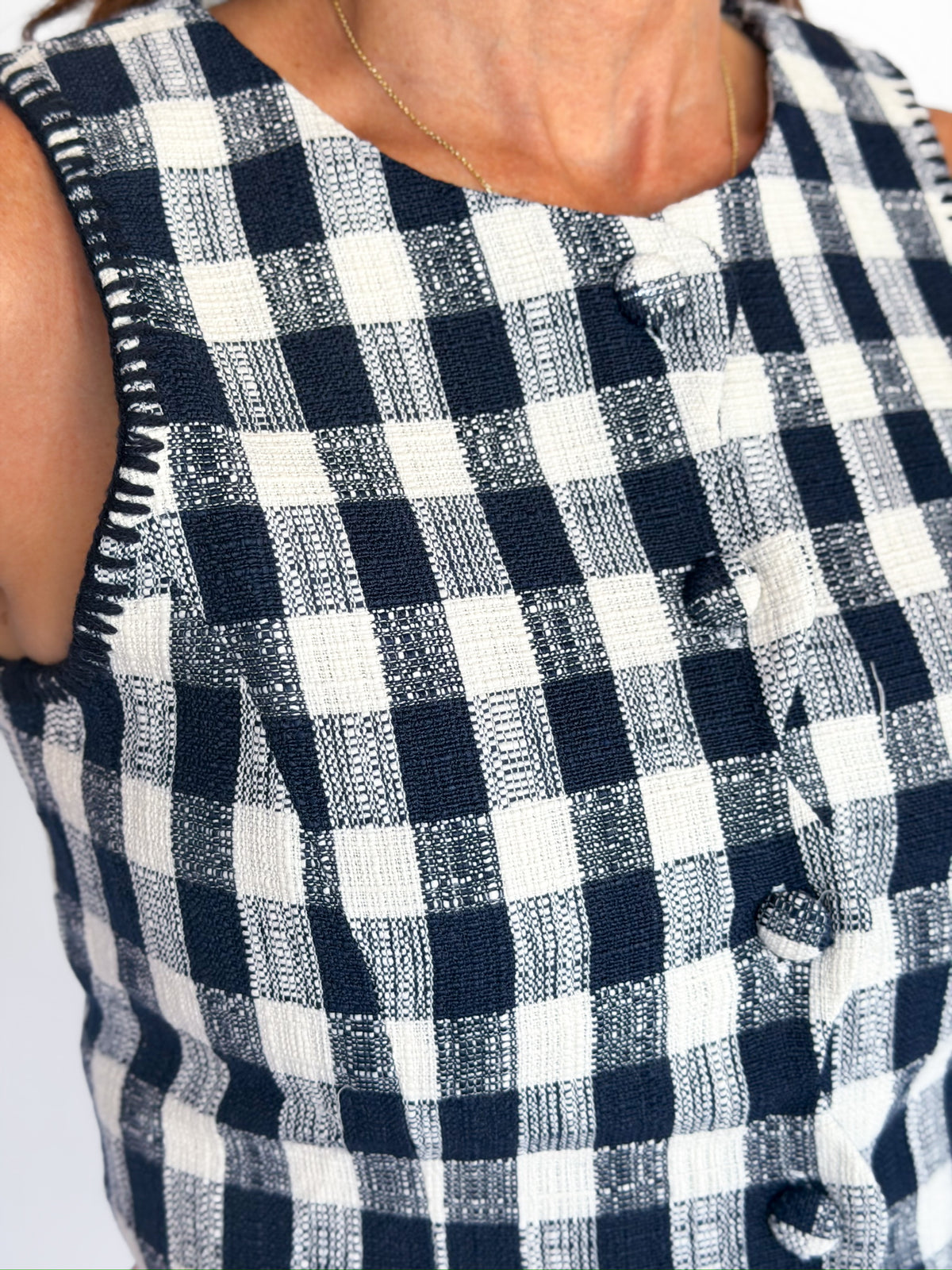 Nantucket Check Top