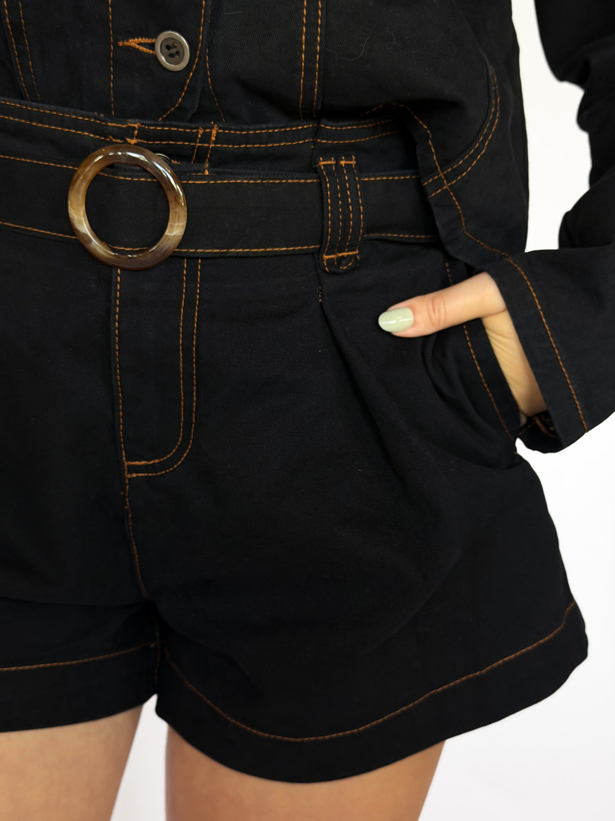 Stormy Denim Shorts