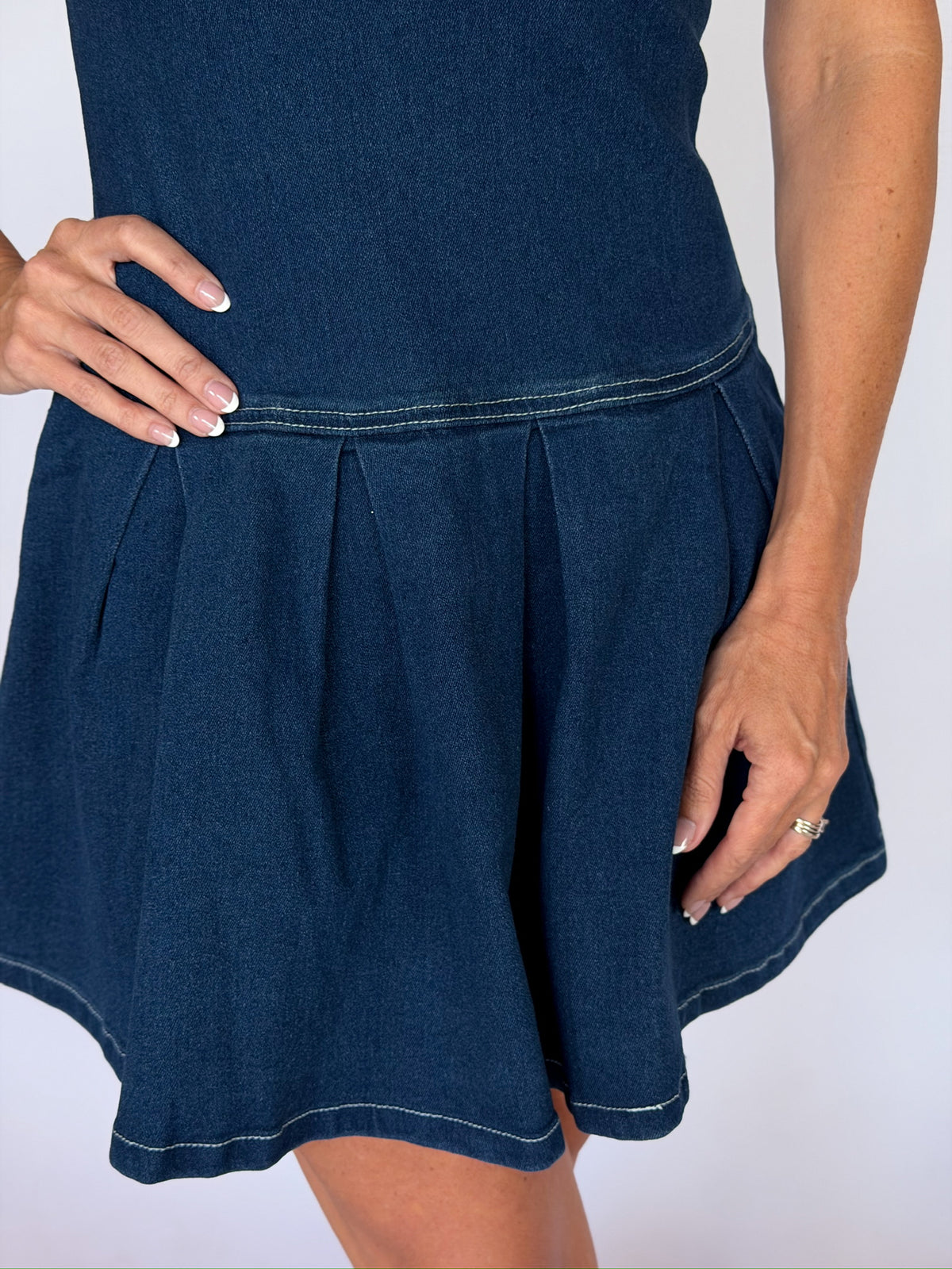 Cowgirl Denim Mini Dress
