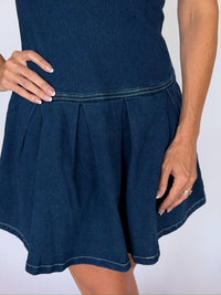Cowgirl Denim Mini Dress