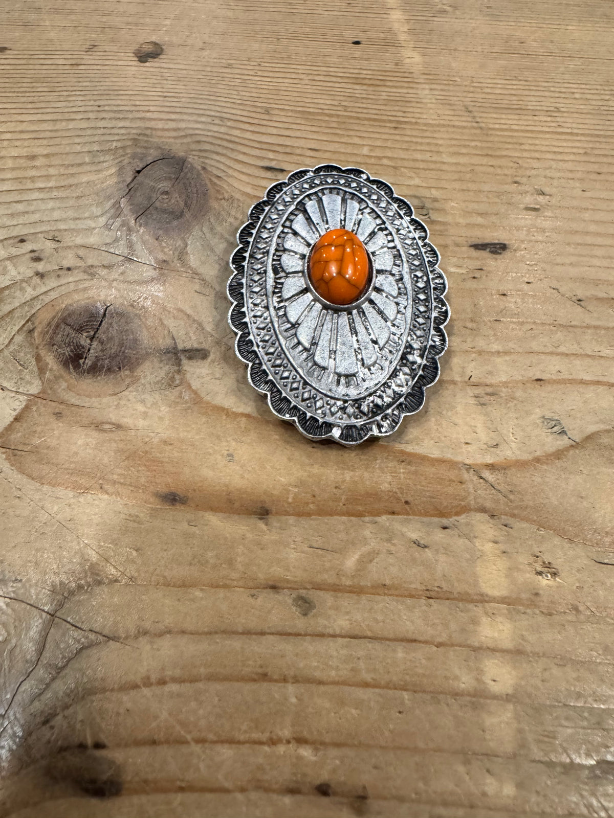 Western Concho Scarf Slide