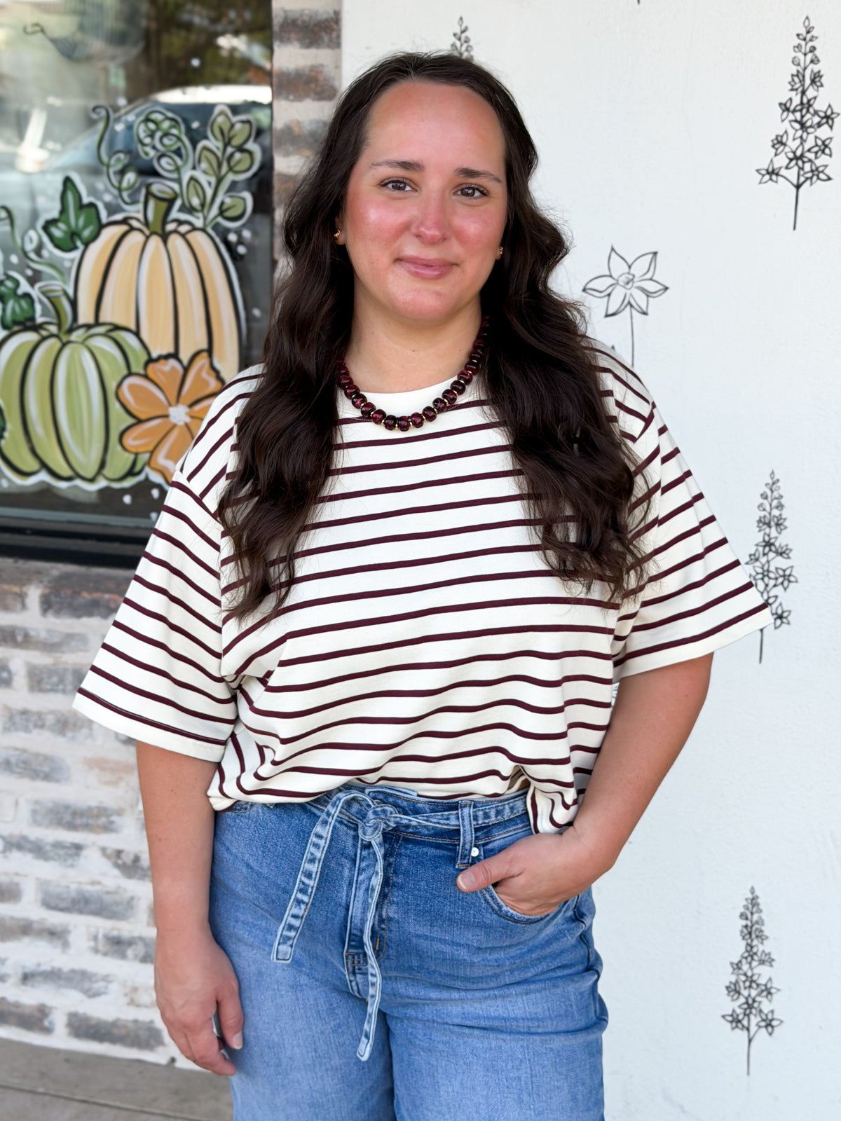 Bricks Cropped Tee