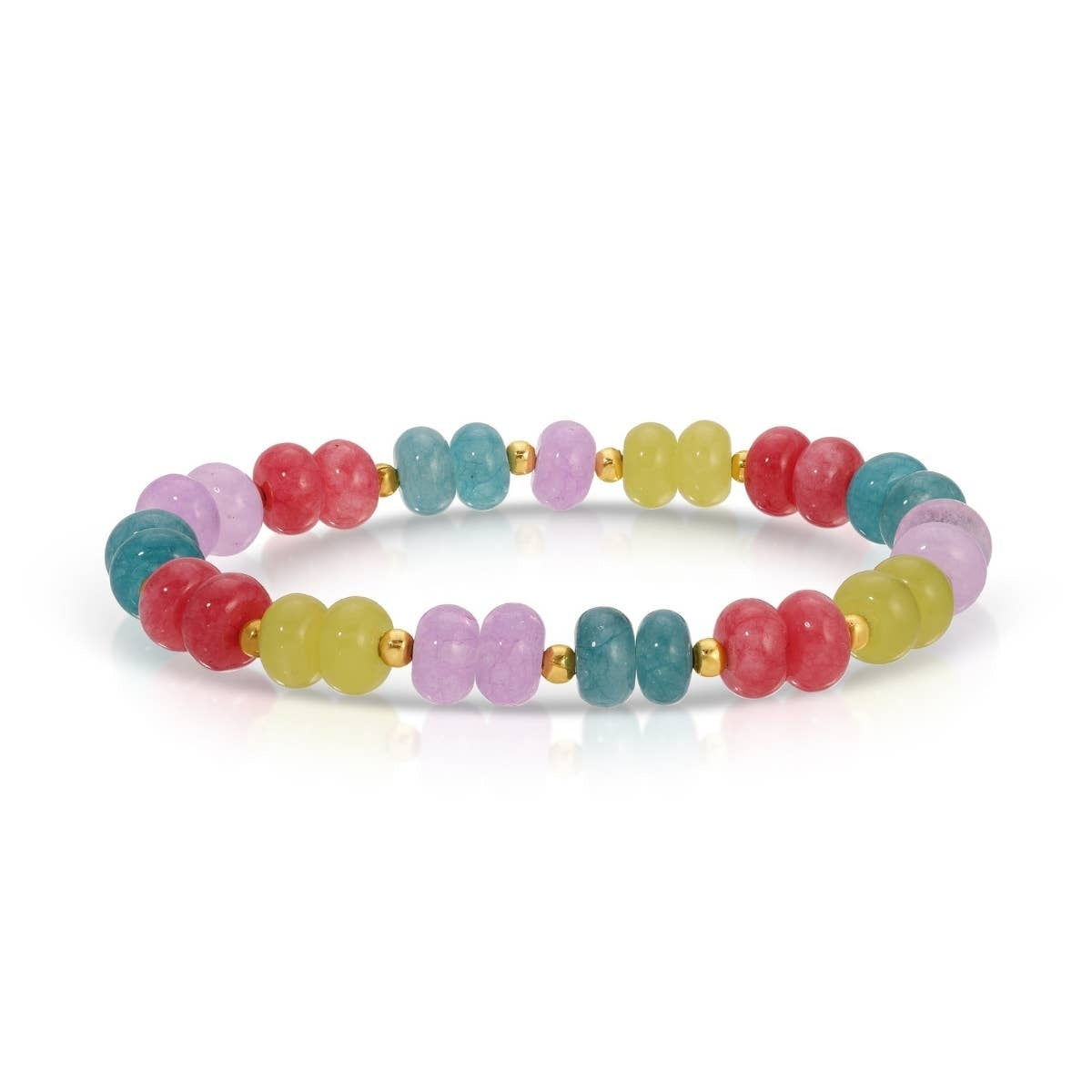 Colorful 8mm Stone Bracelet