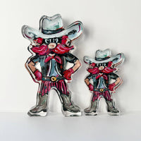 “Raid & Rally” Acrylic Shelfie