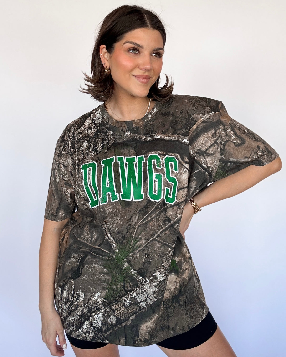 Camo "Dawgs" Tee