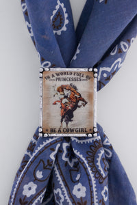 Be A Cowgirl Scarf Stretch Ring