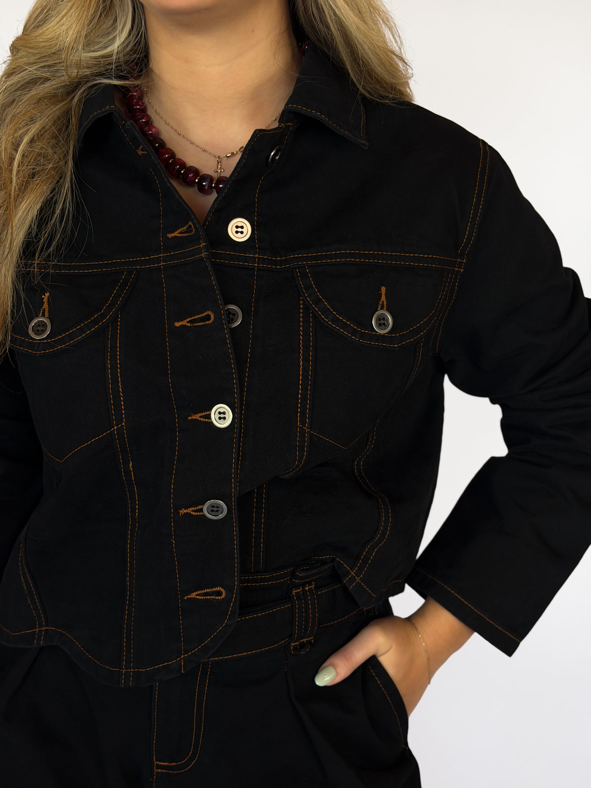 Stormy Denim Jacket