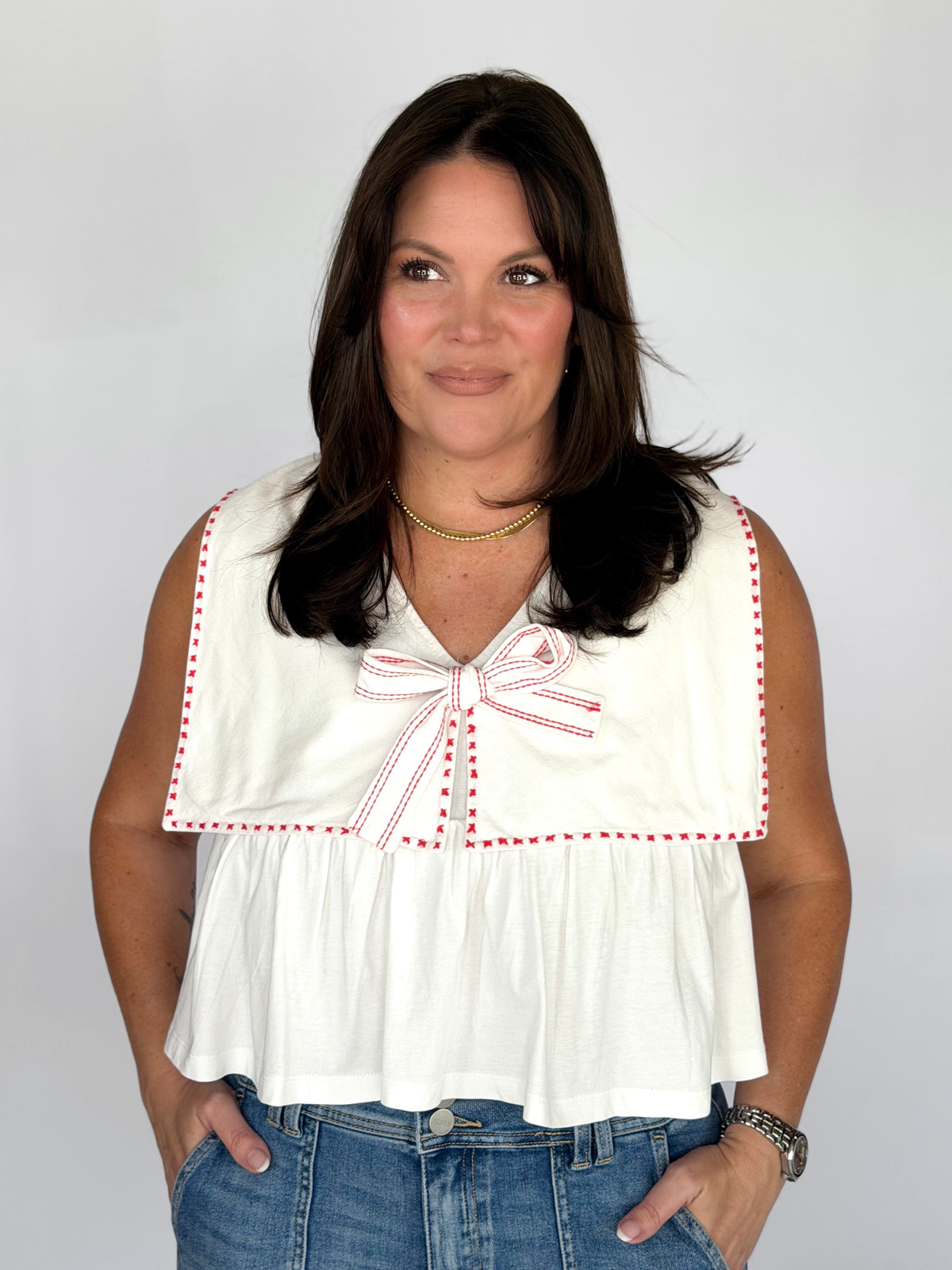 Rosalie Sailor Top
