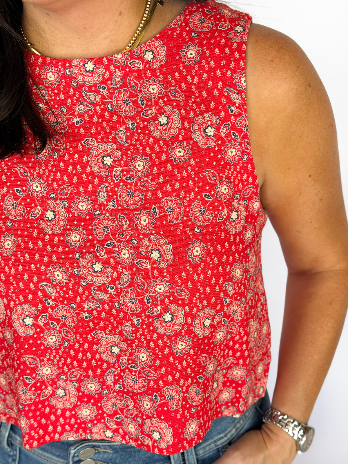 Firecracker Sleeveless Top
