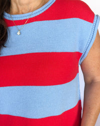 Liberty Stripe Colorblock Top
