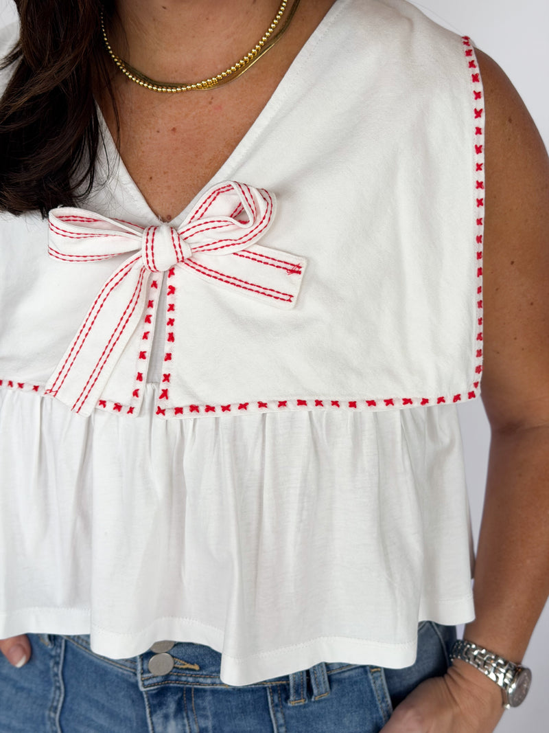 Rosalie Sailor Top