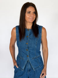Southern Charm Denim Vest