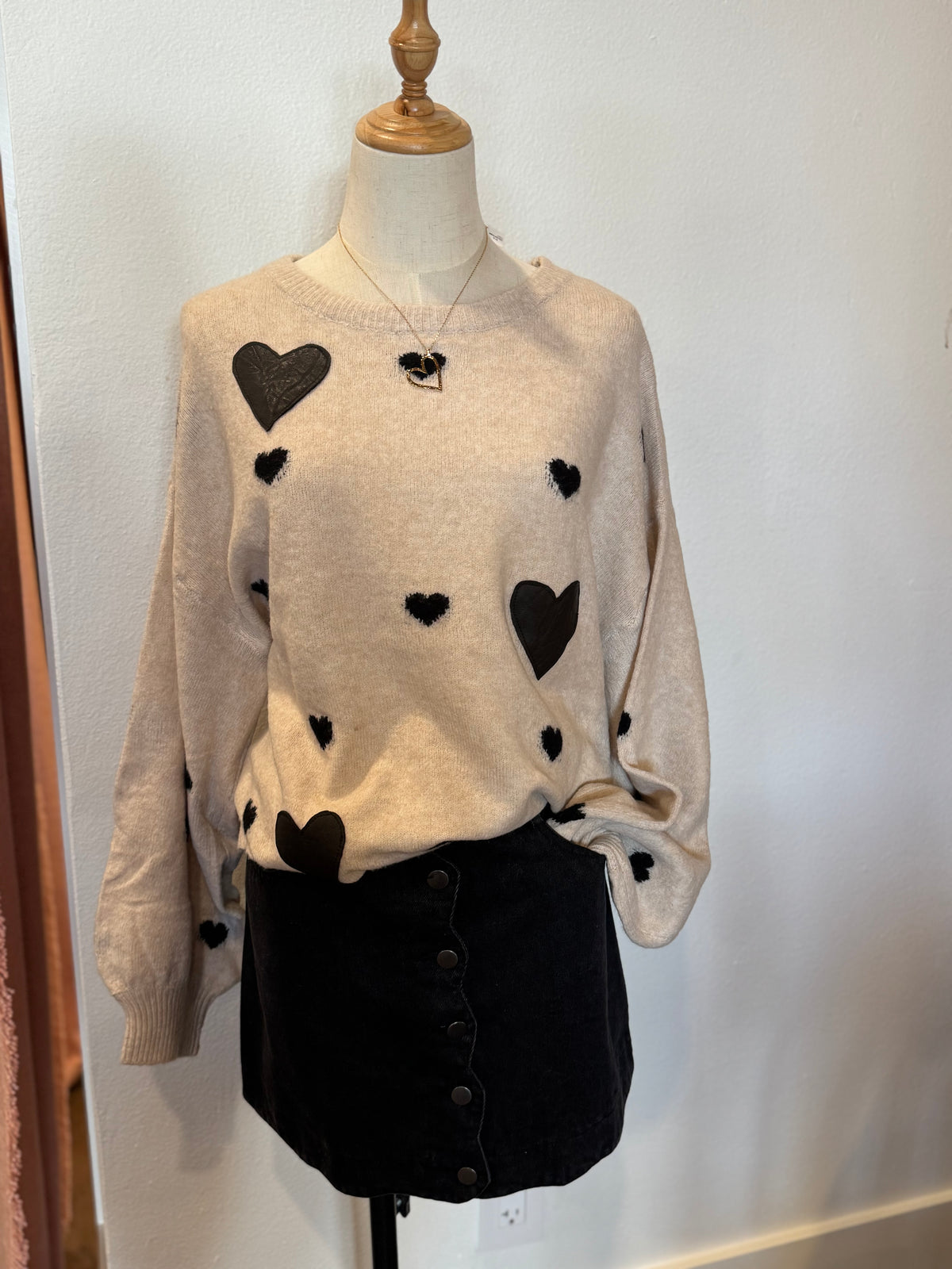 Smitten Heart Sweater