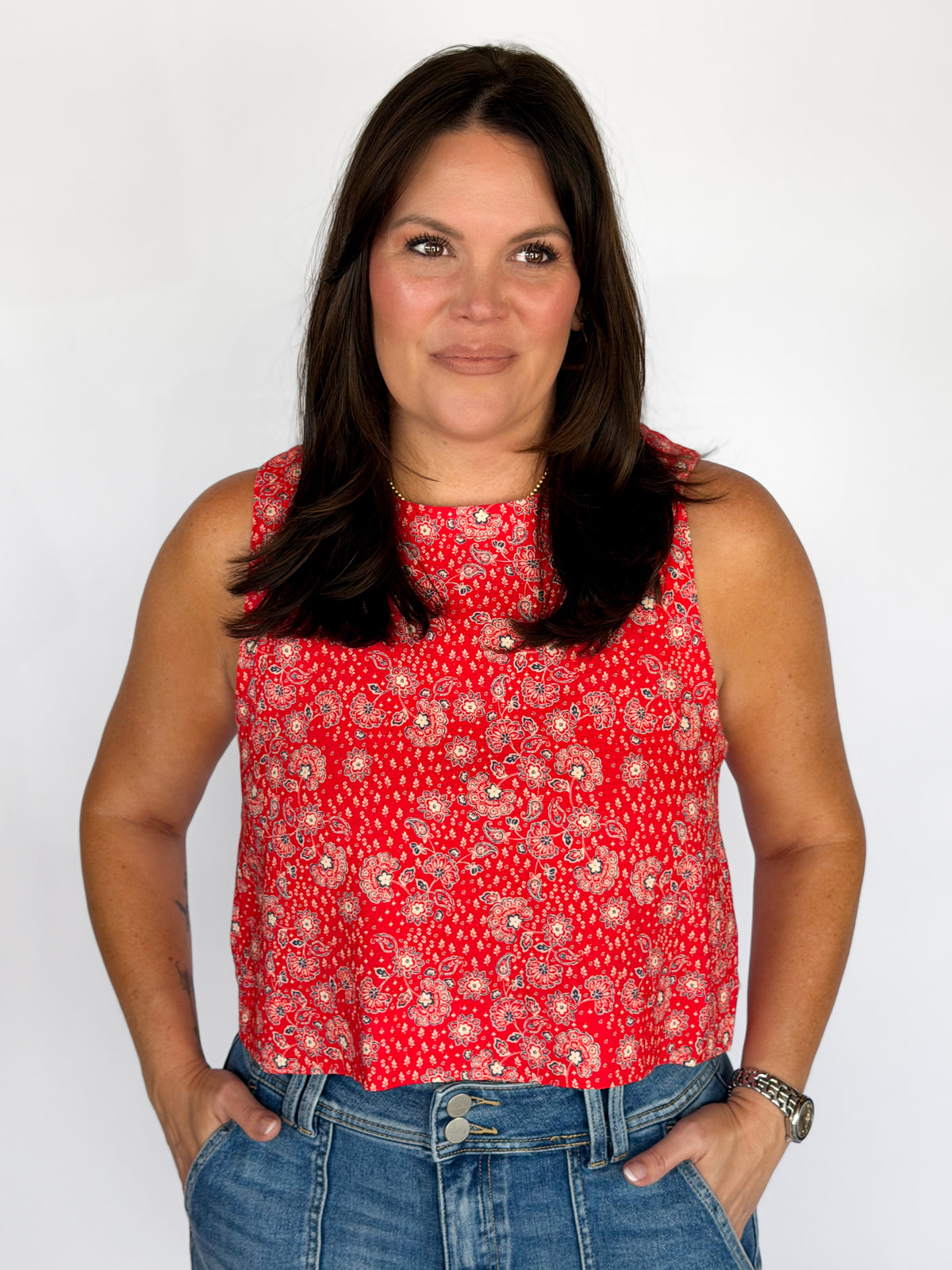Firecracker Sleeveless Top