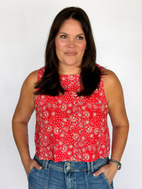 Firecracker Sleeveless Top