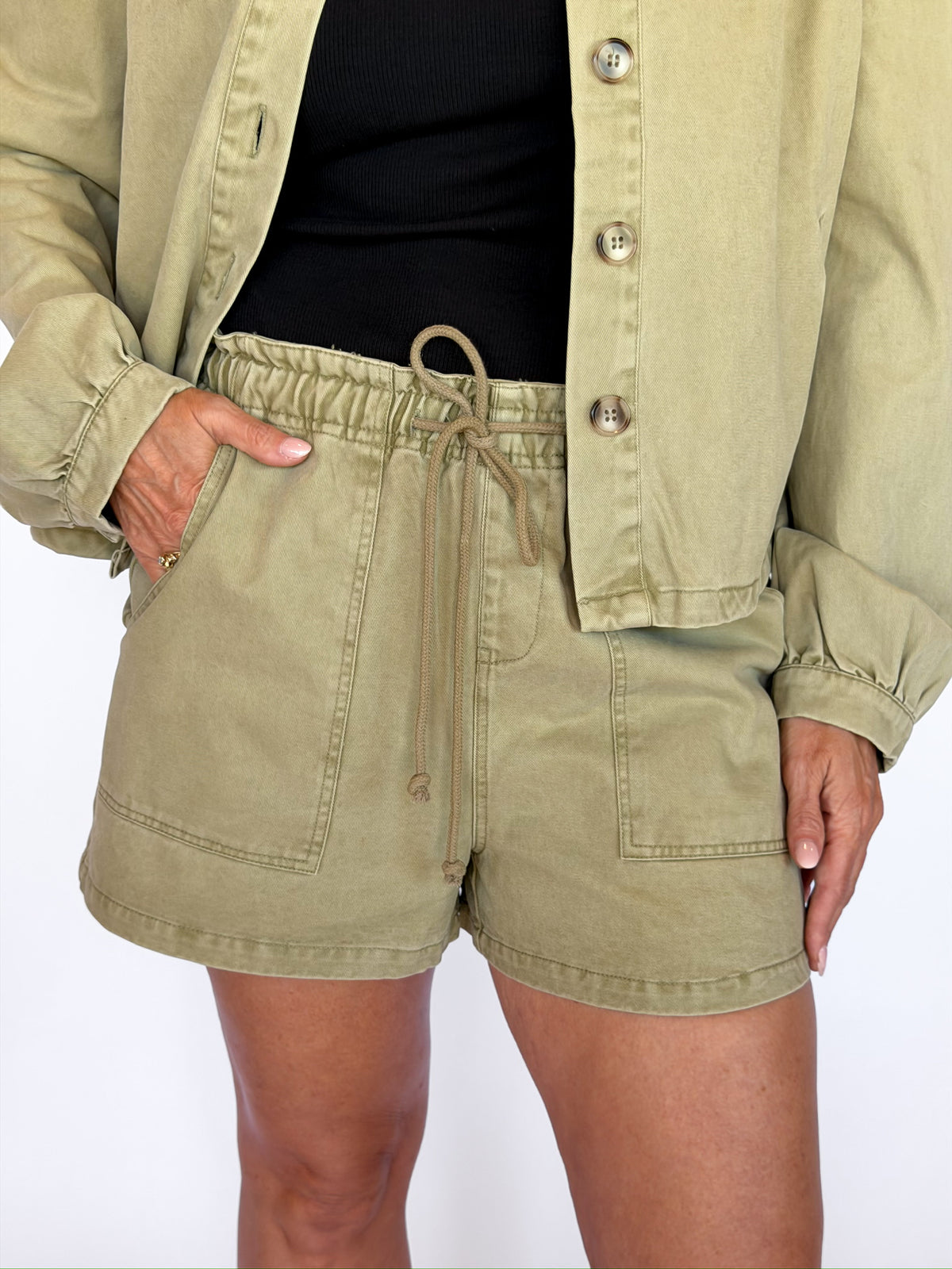 Wildhearted Tie Waist Shorts